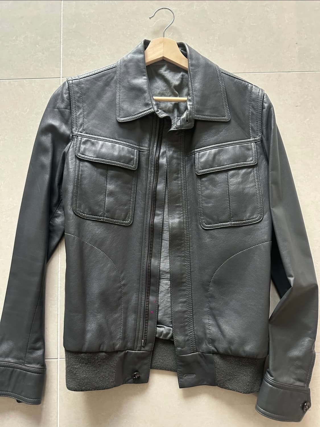 마르지엘라 레더자켓 상품이미지1