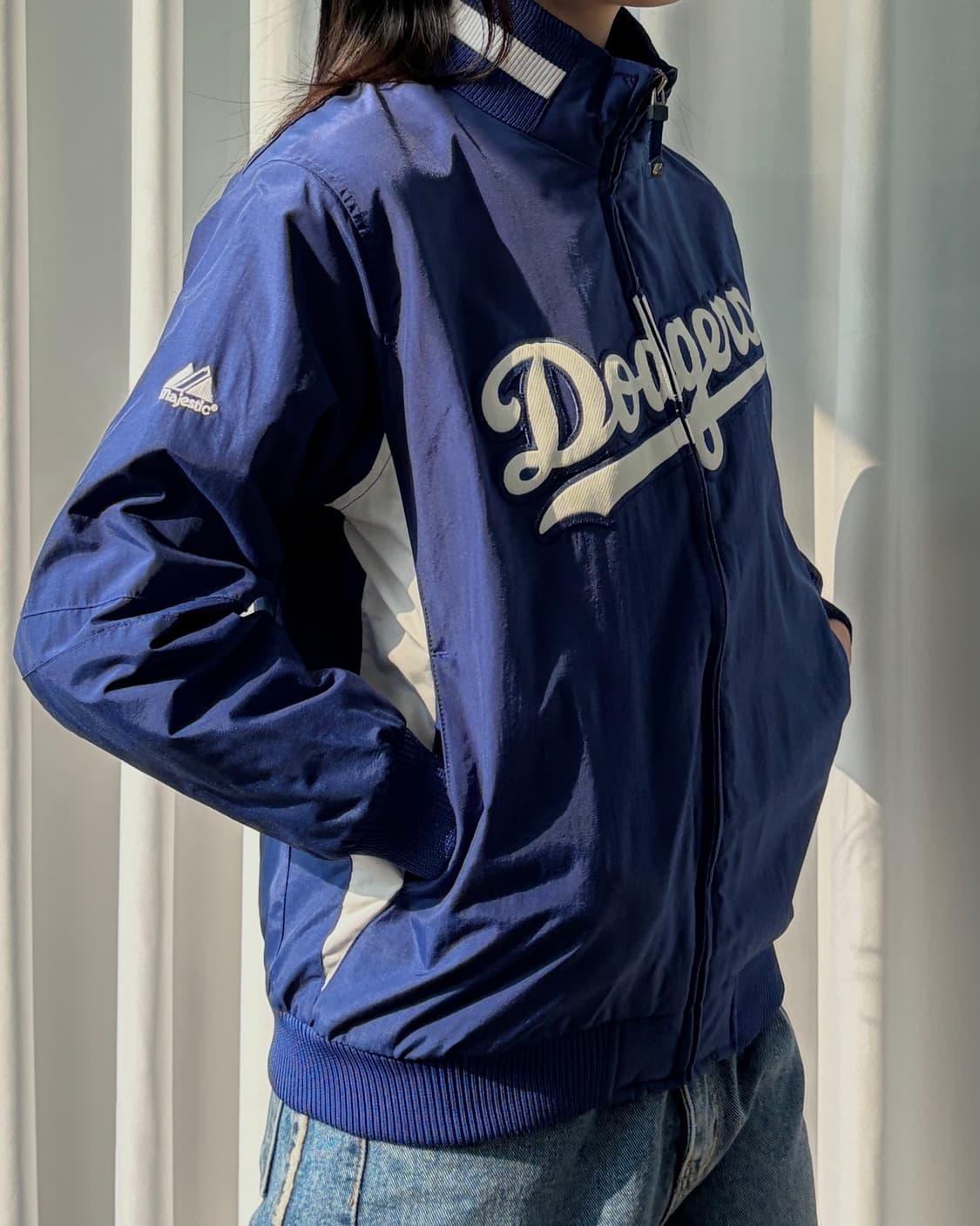 [XS]마제스틱 LA다저스 베이스볼 스타디움 자켓 상품이미지1