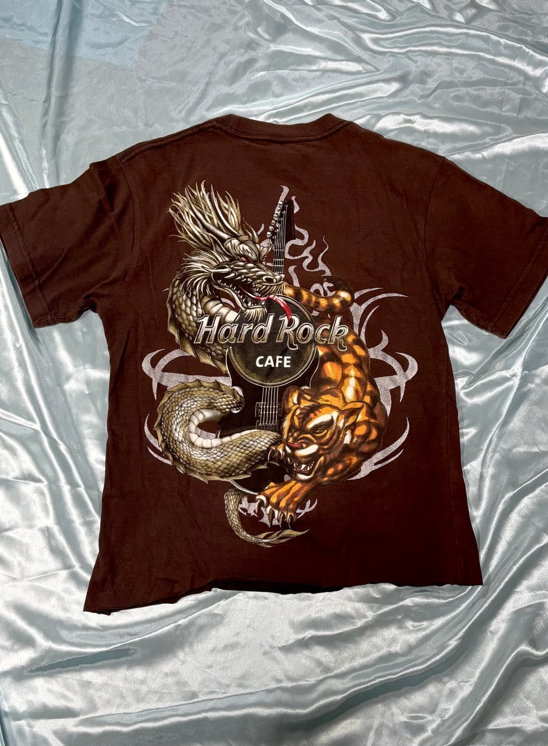 (S) 90s 하드락카페 드래곤 그래픽 티셔츠 상품이미지1