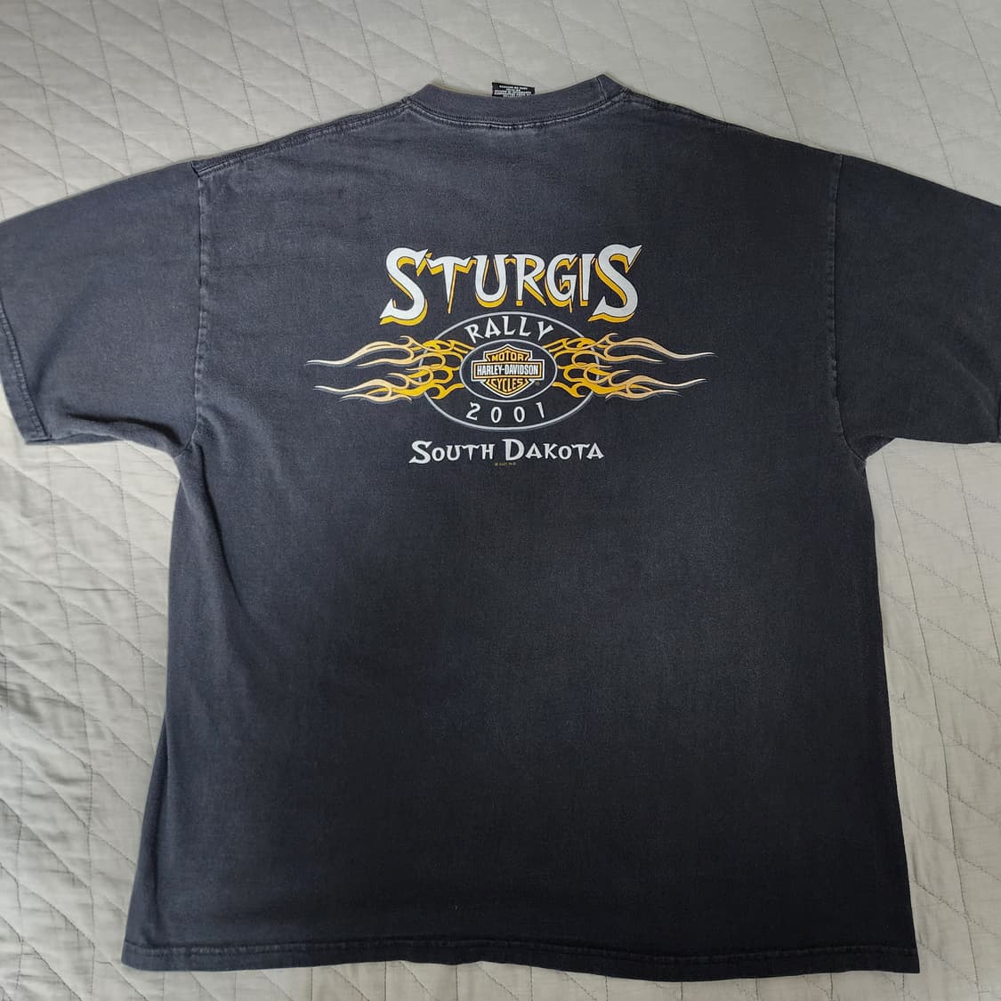 [XL] 00s 2001 할리데이비슨 STURGIS 빈티지 티셔츠 상품이미지6