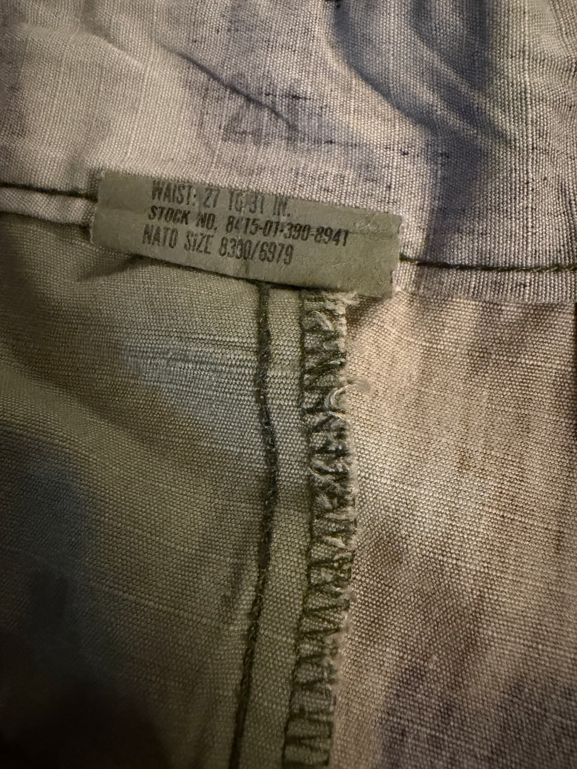 Vintage US Army Camo Cargo Shorts 상품이미지3
