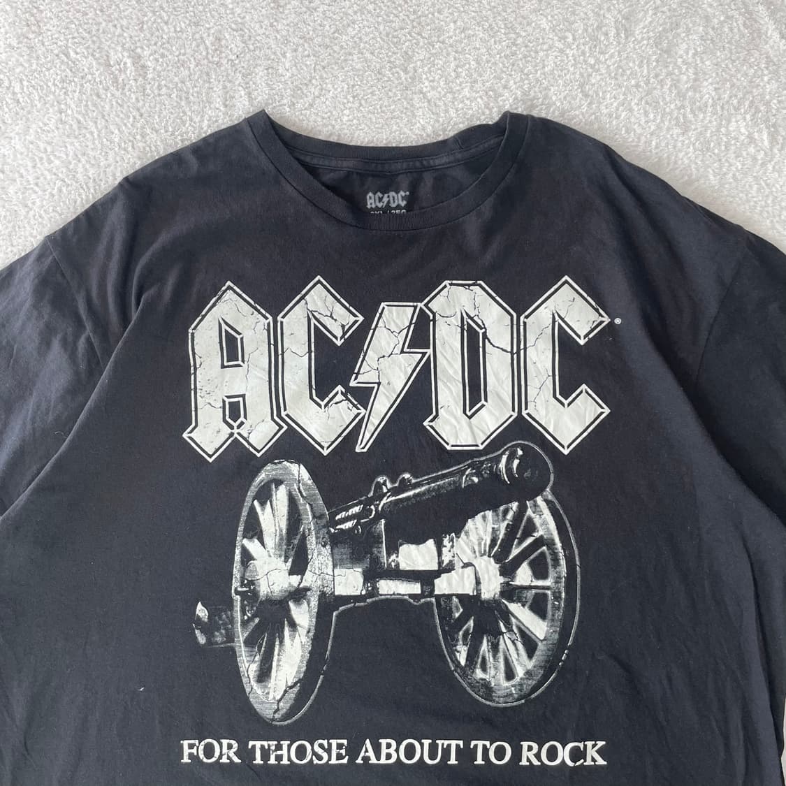 ACDC 밴드티셔츠 상품이미지3