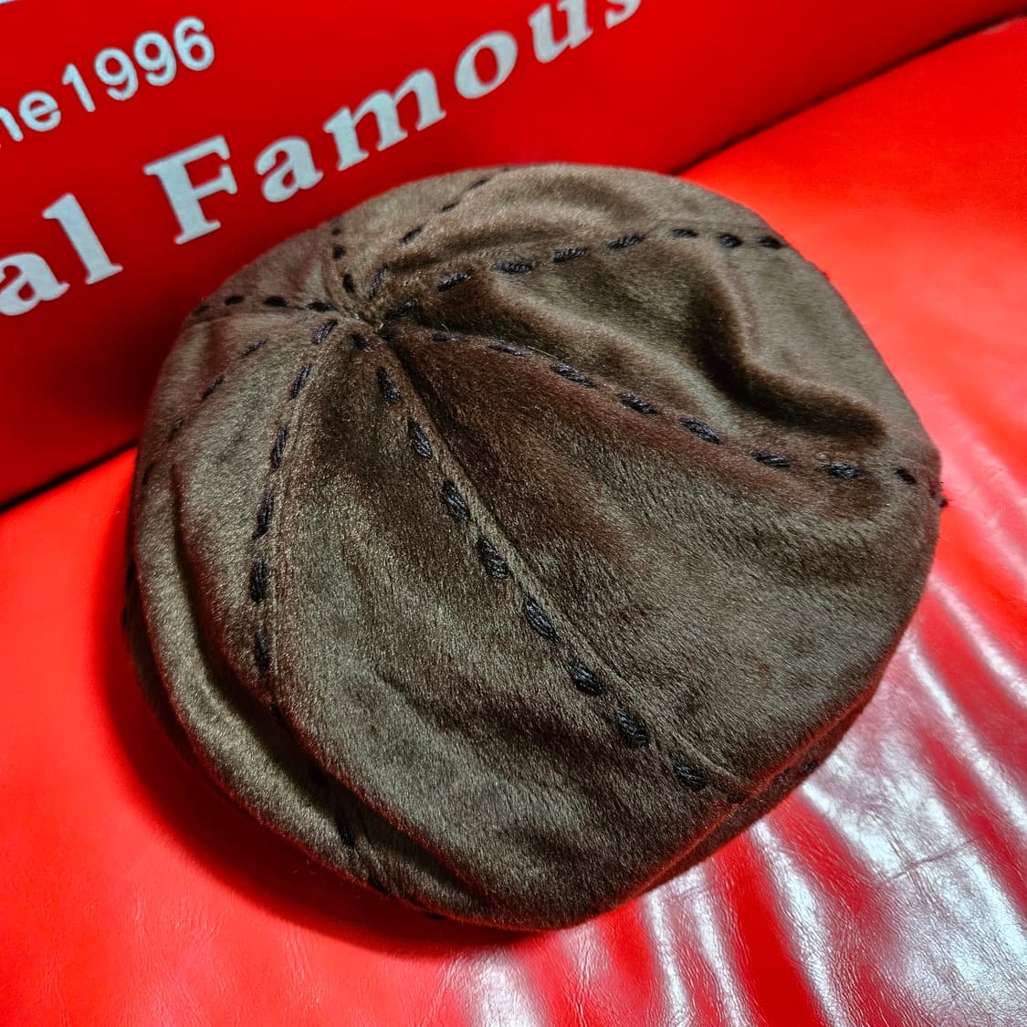 인터크루(intercrew) 00's 벨루어 스티치 베레모 57size 상품이미지3