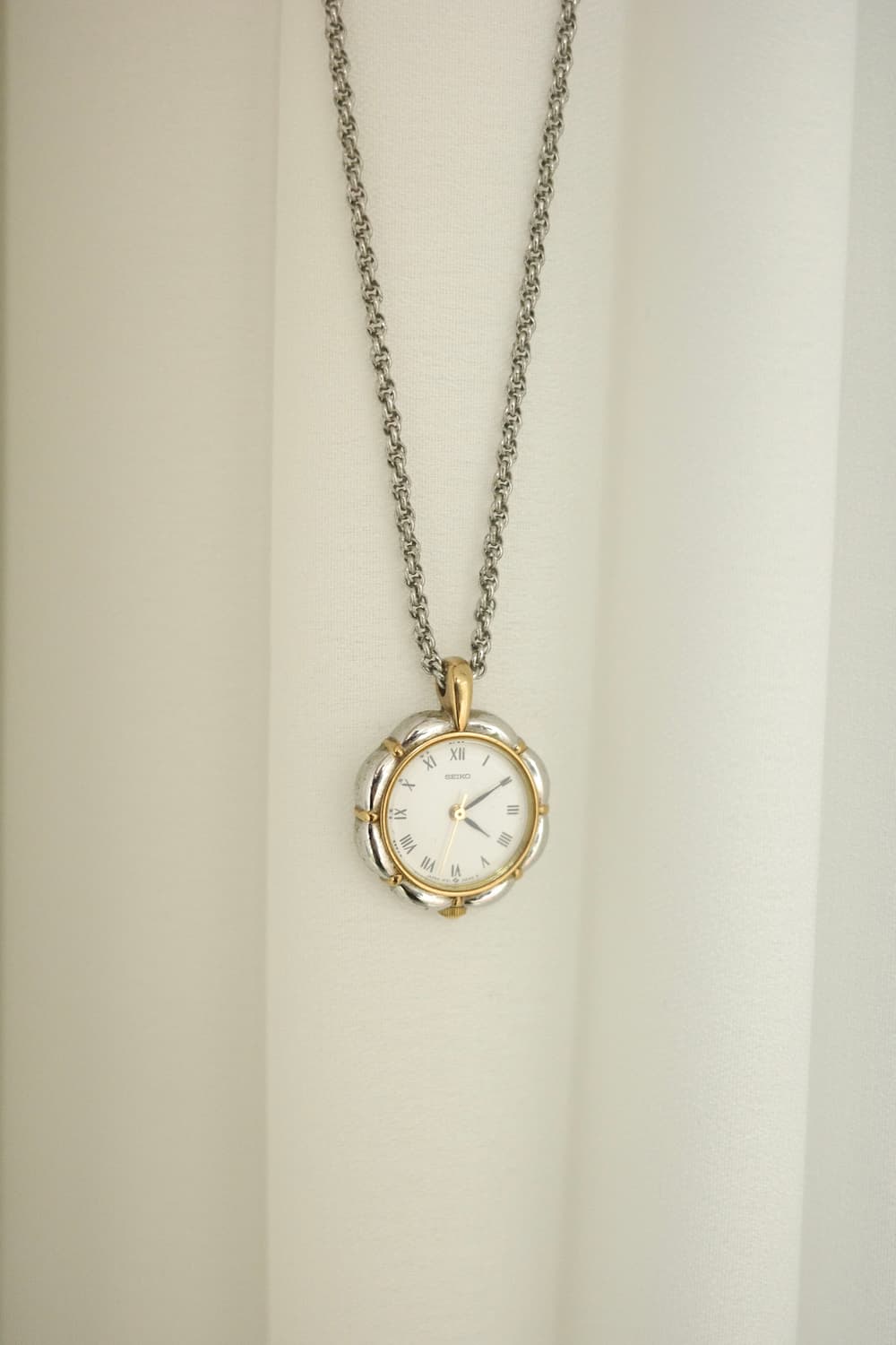 SEIKO-96s flower-shaped pocket watch 상품이미지3