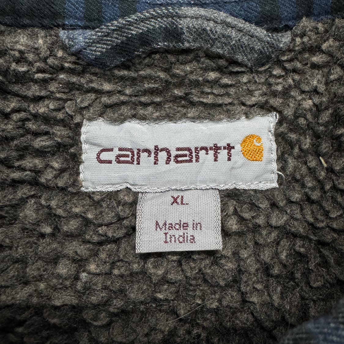 칼하트 플란넬 체크셔츠형 자켓 상품이미지5