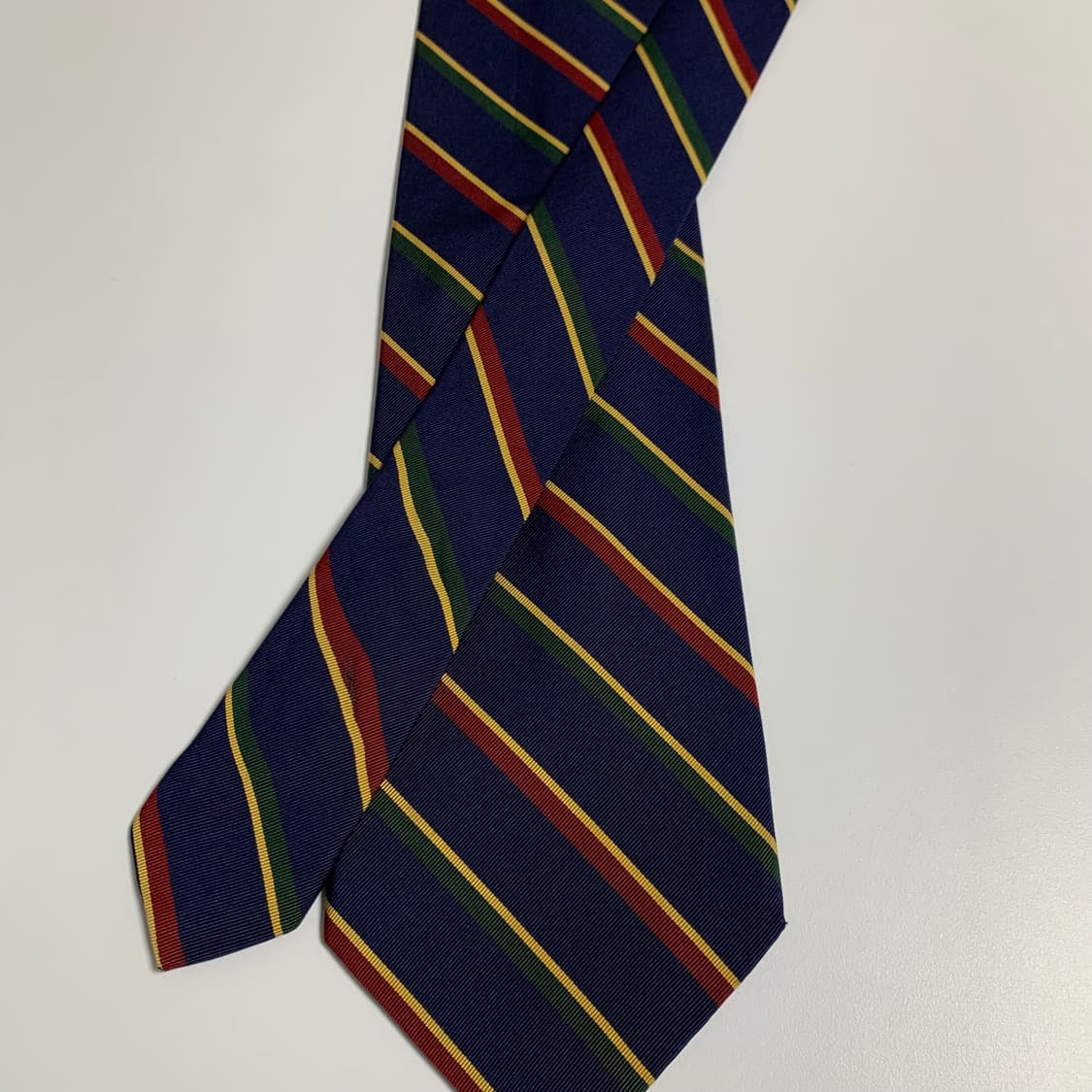 브룩스브라더스 스트라이프 100실크 클래식 정장넥타이 A-A+등급 상품이미지4