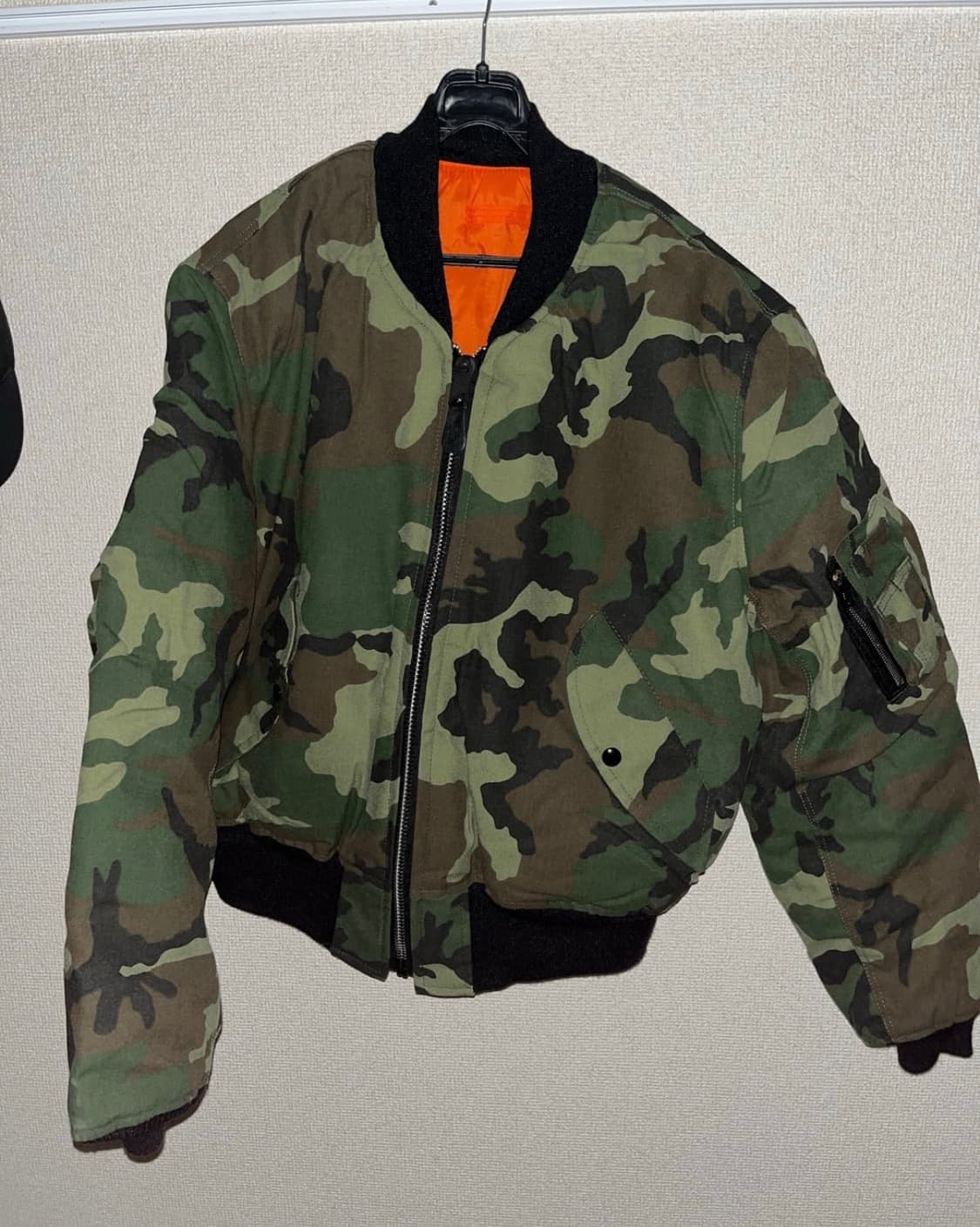 US army 콜린스 미군 우드랜드 카모 ma-1 상품이미지1