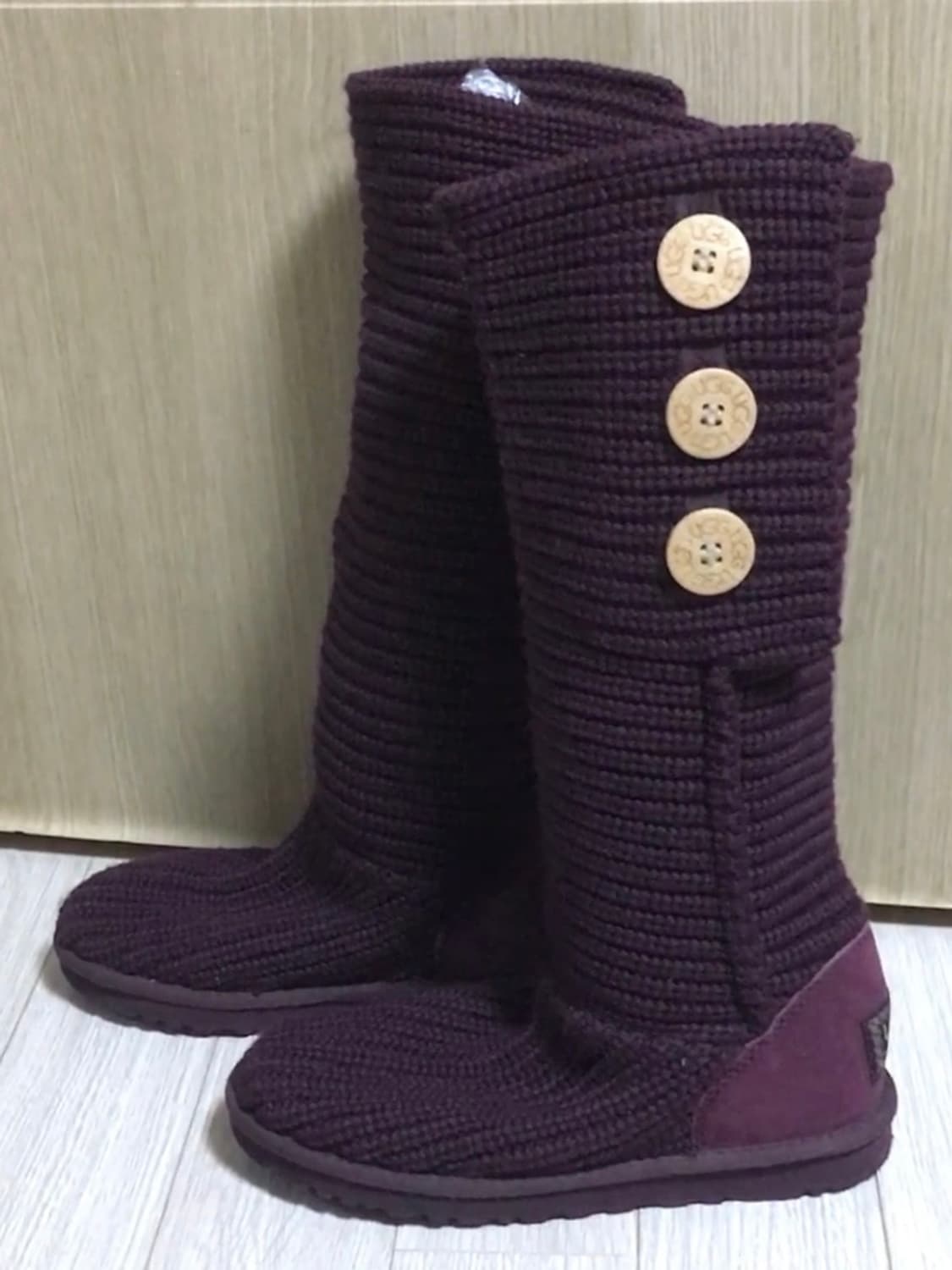 어그 카디 니트 부츠 플럼 상품이미지3