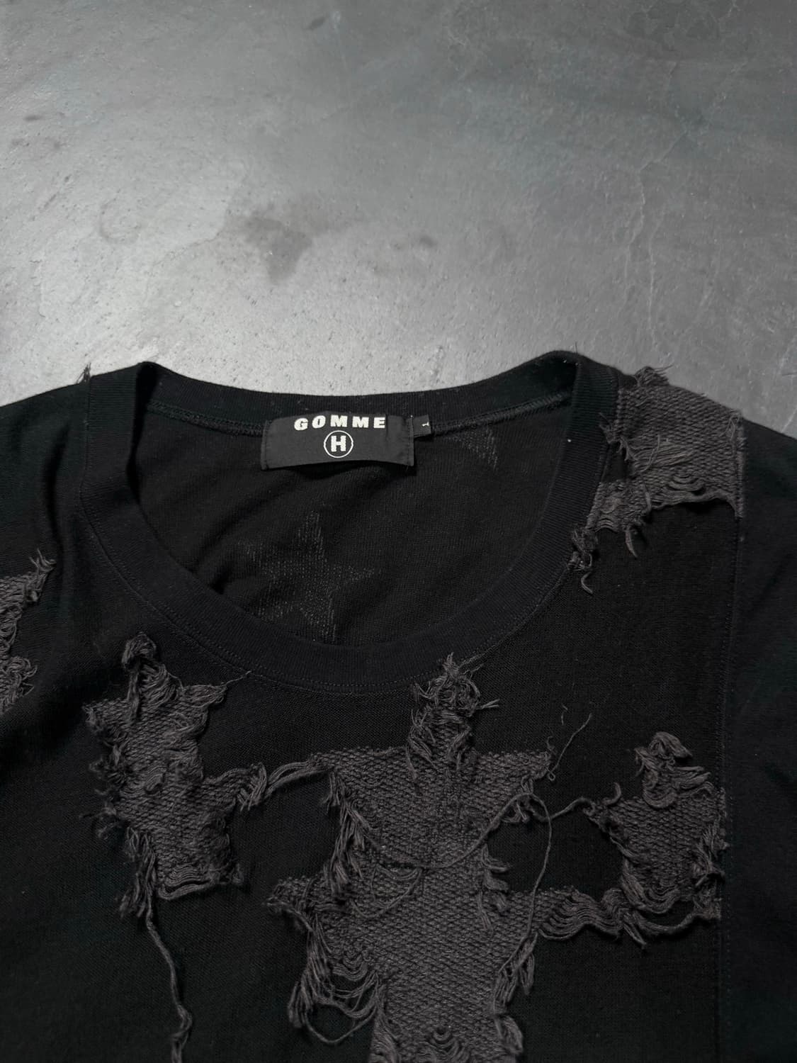 GOMME HOMME Star Cut-off T Shirt 상품이미지5