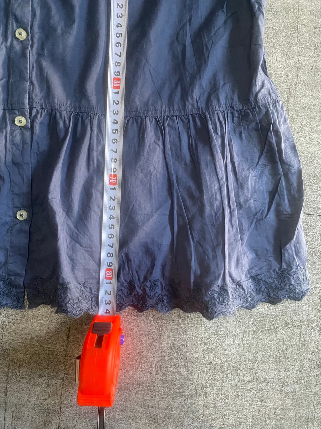 일본빈티지 L&B 하구미모리걸 페어리바선생 퍼퓰럼 루즈핏슬리브리스탑 상품이미지3