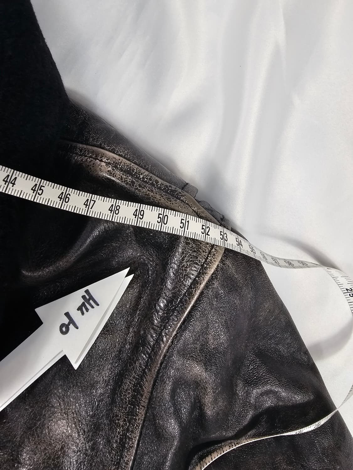 디젤트리티드레더자켓 상품이미지5