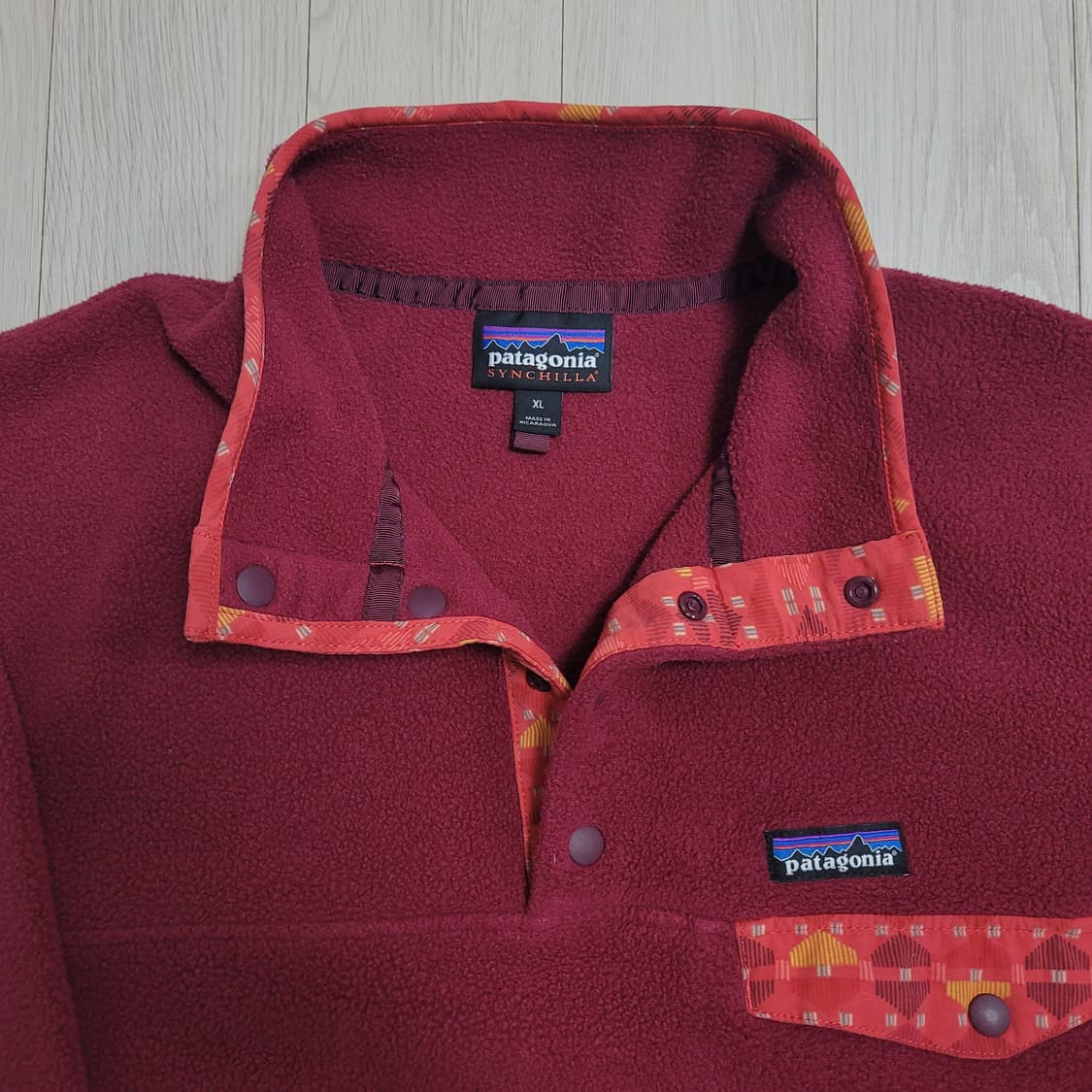 [우먼XL=남자L와 거의비슷] 파타고니아 신칠라 라이트웨이트 아즈텍 상품이미지4