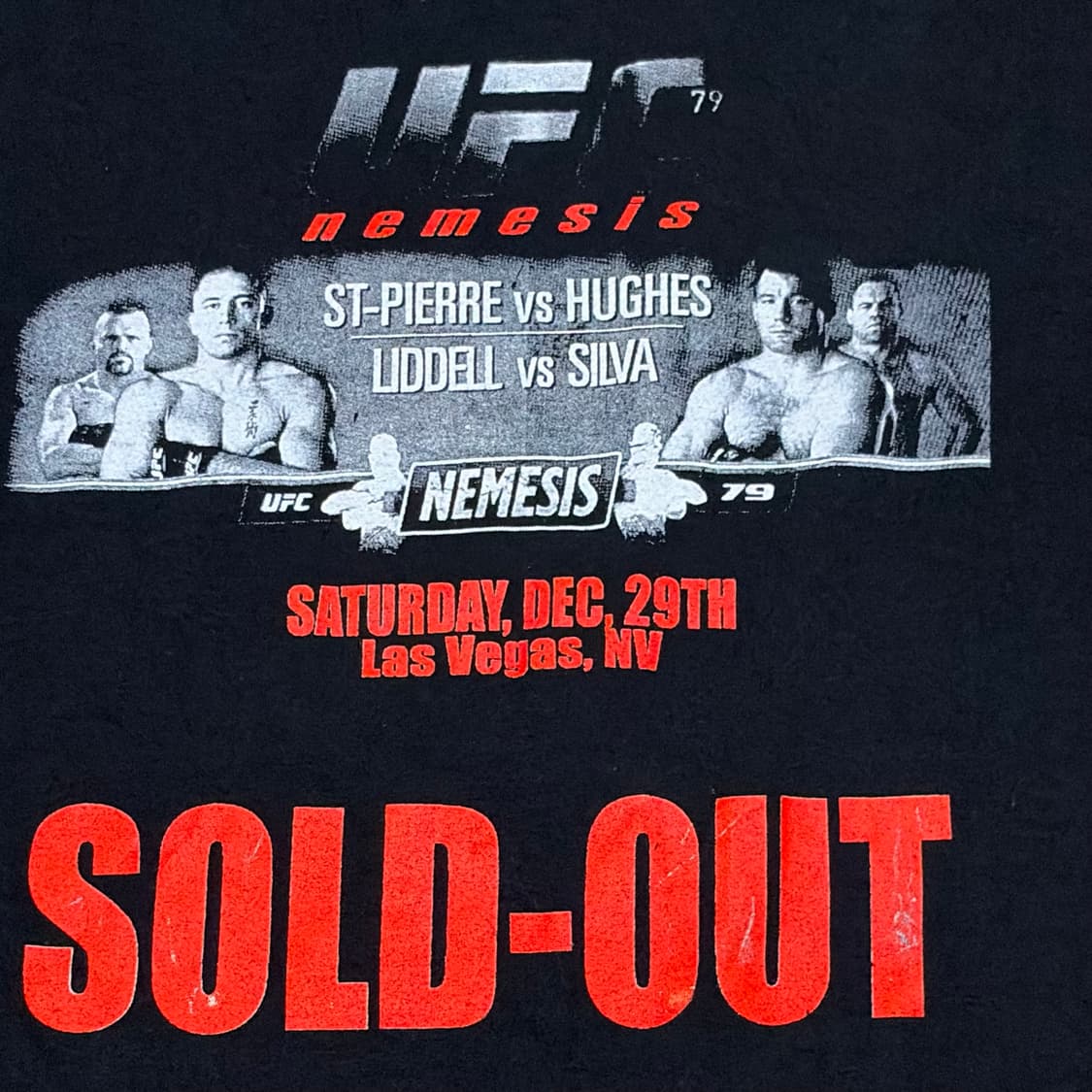 미국 빈티지 UFC 레전드 게임 반팔티 상품이미지9