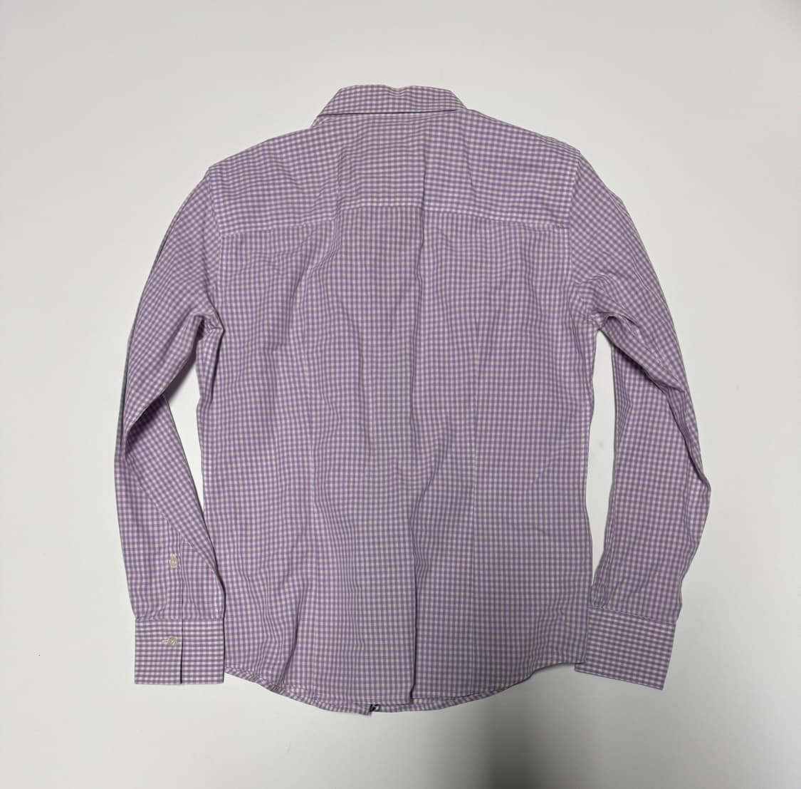 여성 브룩스브라더스 이쁜 연보라 체크 셔츠 s 상품이미지2