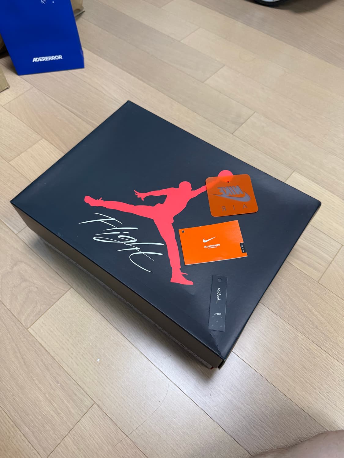 조던 4 인더스트리얼 밀리터리 블루 상품이미지7