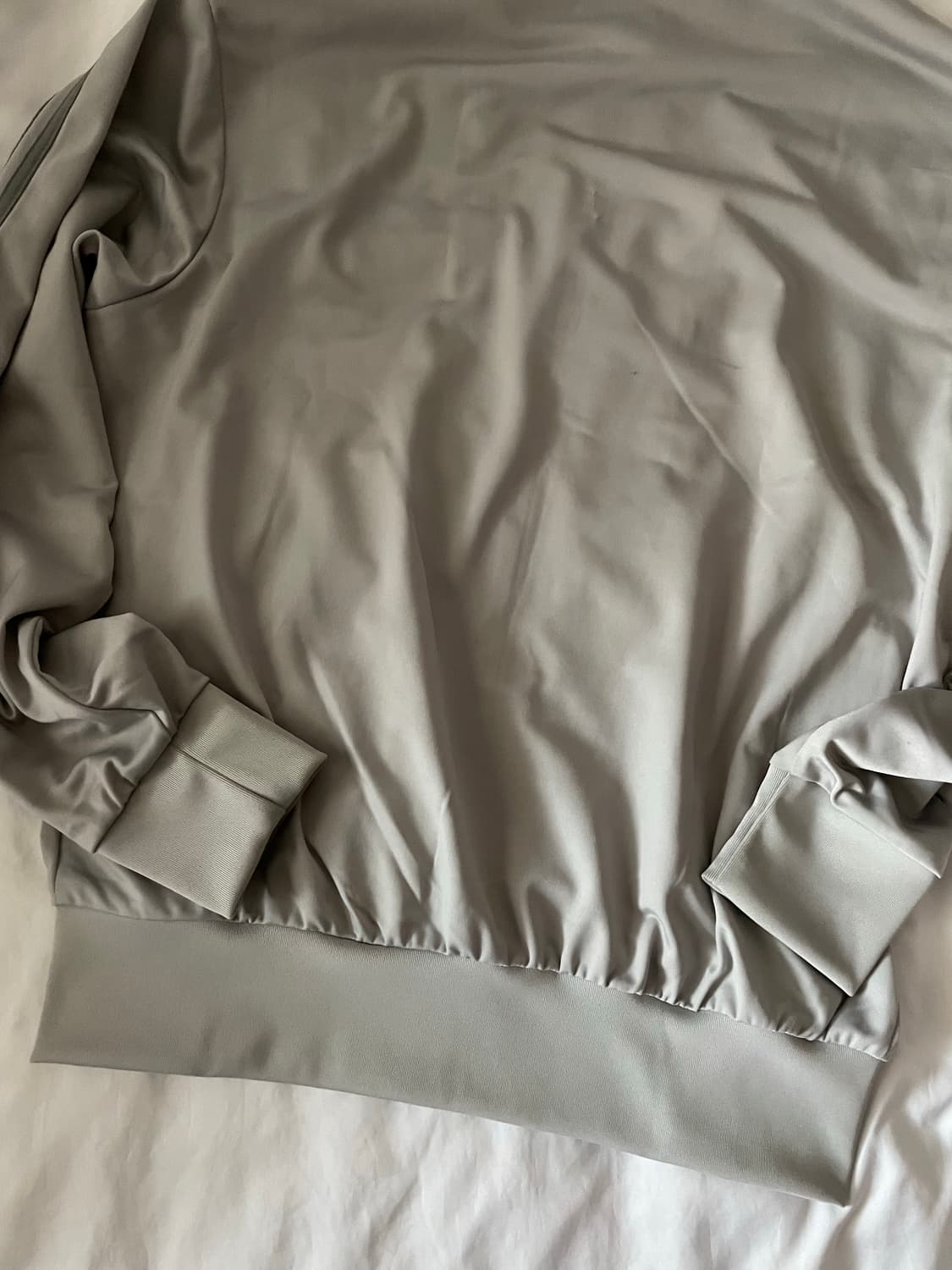 아디다스 트랙탑 져지 저지 그레이 오버사이즈 상품이미지8