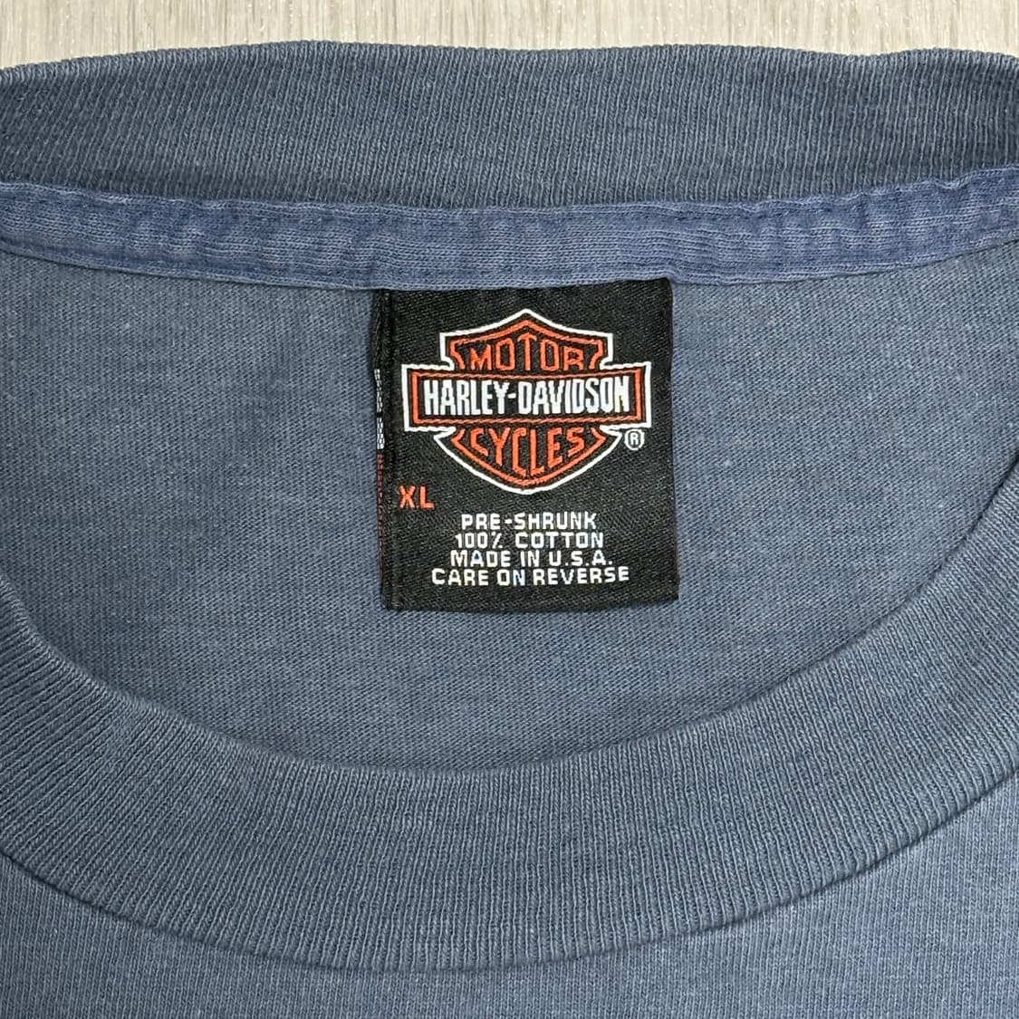 🇺🇸 00s 할리데이비슨 마일하이 티셔츠 상품이미지4