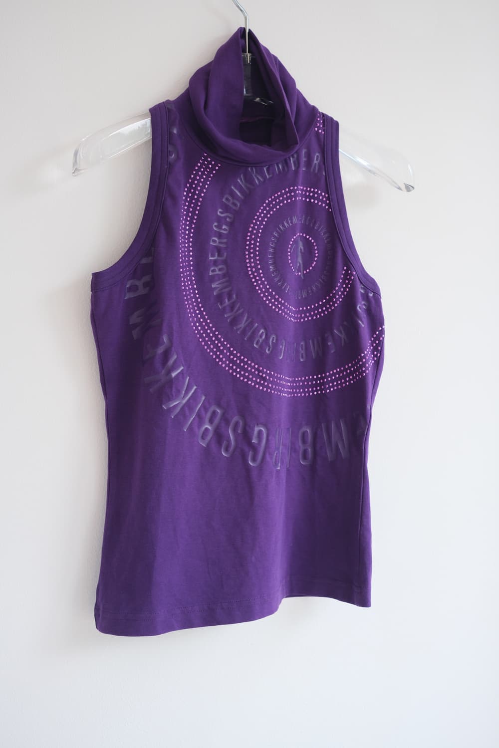 Hotfix motif turtle neck sleeveless 상품이미지4