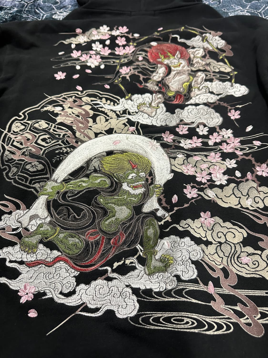 Karakuri style Oriental hood zip up 상품이미지3