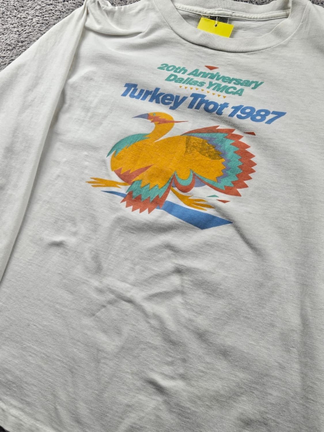 1987 터키 트롯 20주년 싱글스티치 롱슬리브 (L추정) / 11139 상품이미지9