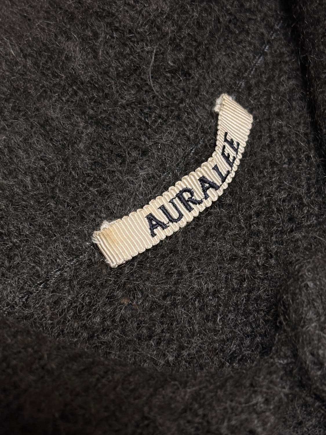 오라리 모헤어 폴로 1사이즈 상품이미지2