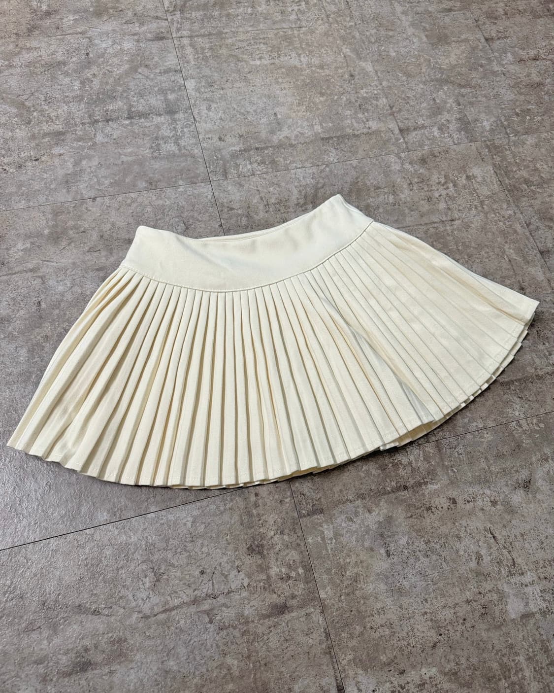 울 아가일 패턴 후디드 니트 플리츠 스커트 2pcs SET 상품이미지10