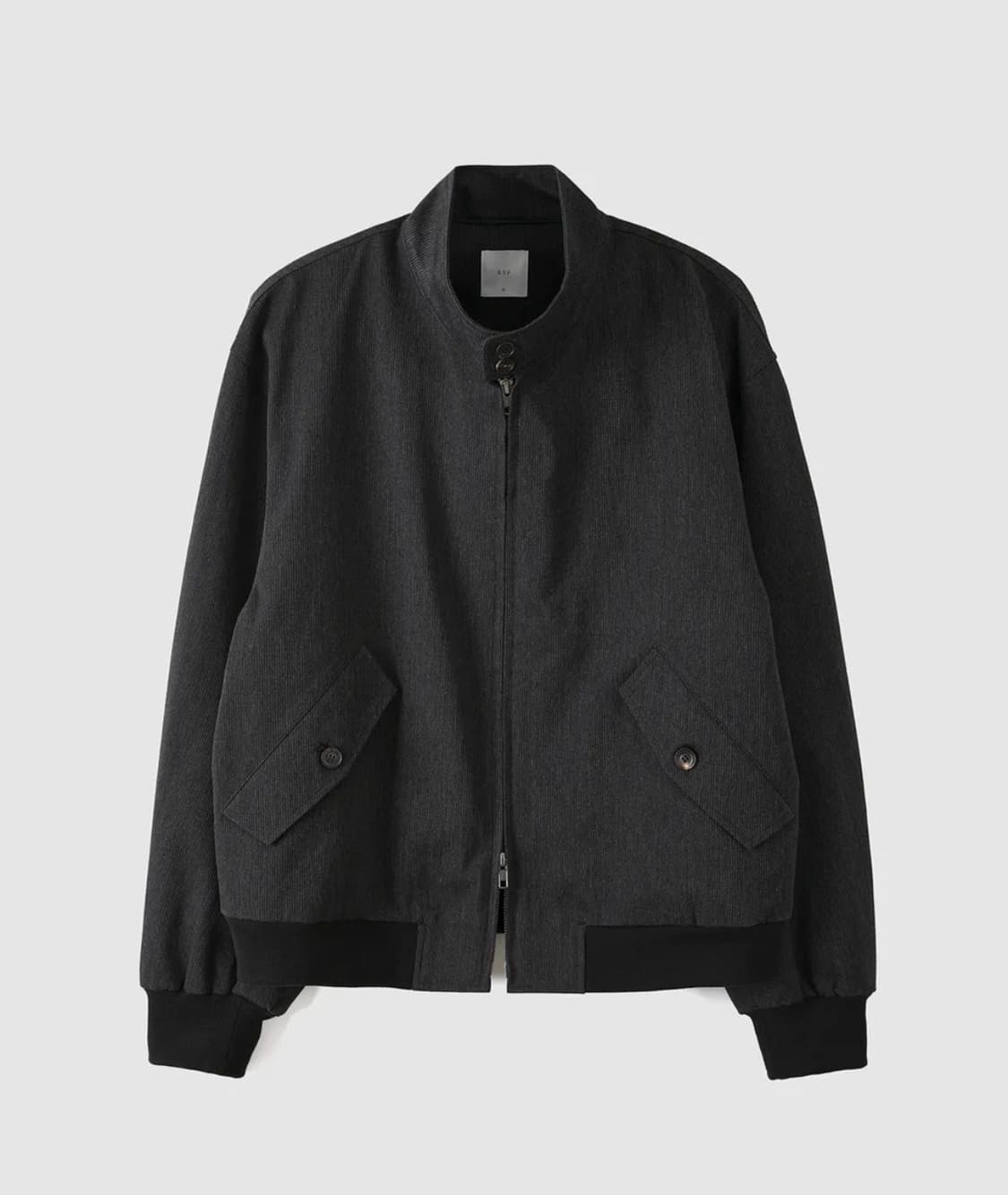 [M] 애습 해링턴 자켓 차콜 그레이 상품이미지1