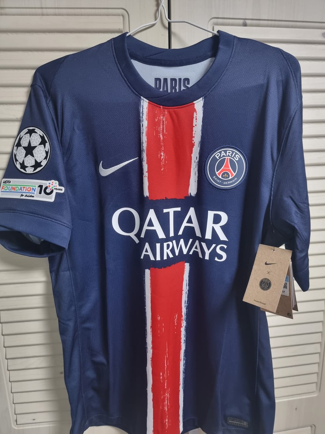 24 25 PSG 이강인 챔피언스리그 정품 유니폼입니다 상품이미지1