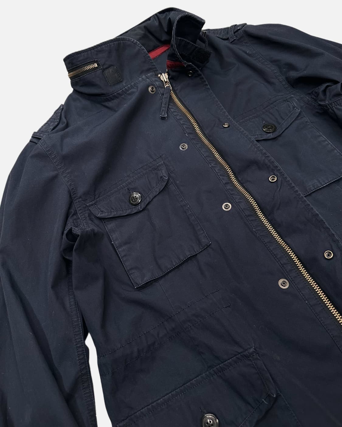 BACK NUMBER navy milietary parka 상품이미지3