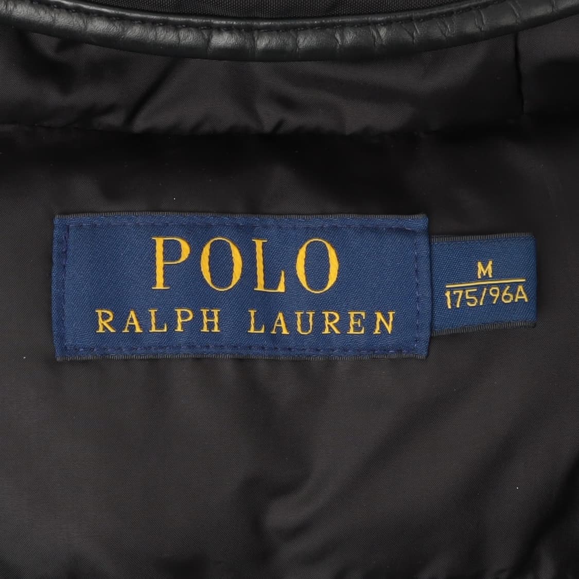 폴로 랄프로렌 블랙 레더패치 헌팅 헤비 다운자켓 패딩 상품이미지8