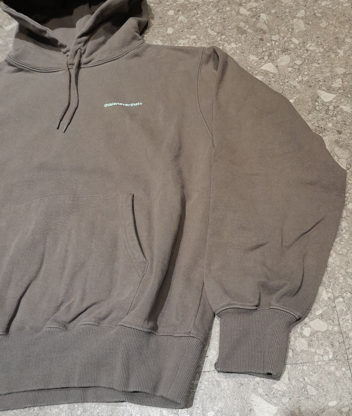 💥디스이즈네버댓 기모후드 브라운 (S)      상품이미지6