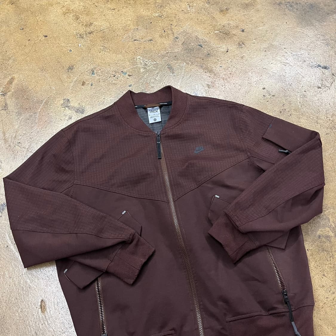 [정품/M,95] 나이키 테크팩 언라인드 봄버 자켓 b19 상품이미지1