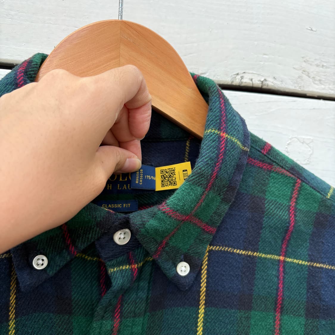 Polo 폴로 블랙와치 체크 셔츠 상품이미지5
