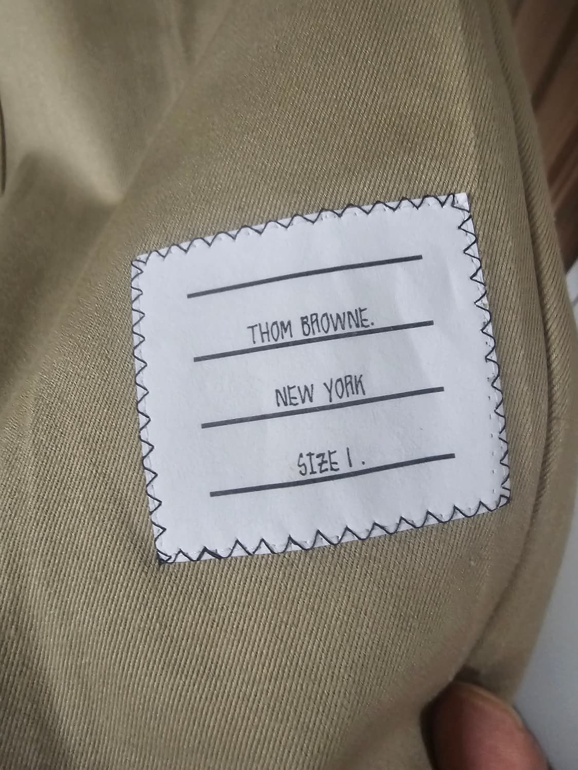 톰브라운 언컨스트럭티드 쓰리피스 세트(1/정품) 상품이미지10