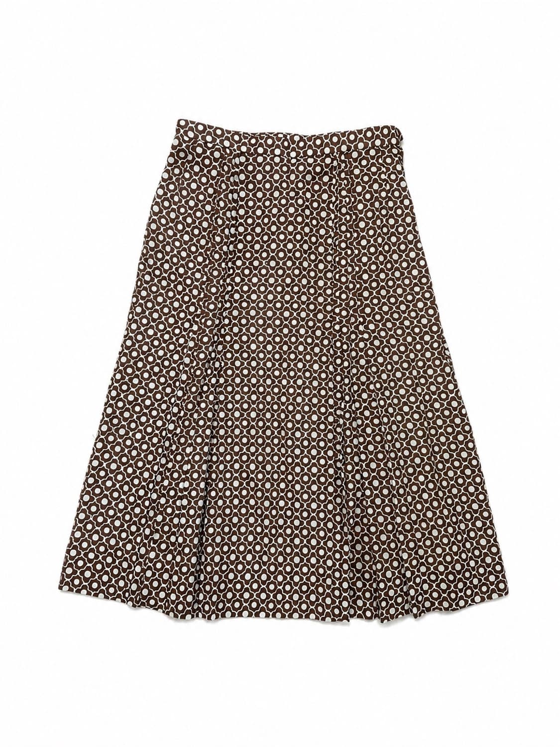     빈티지 플라워 패턴 플레어 스커트 상품이미지1