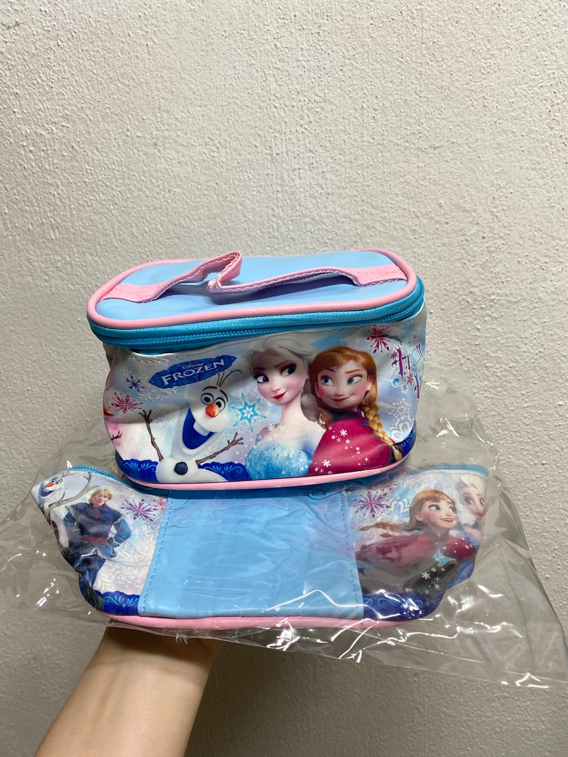겨울왕국 안나 엘사 올라프 파우치 2개 상품이미지2