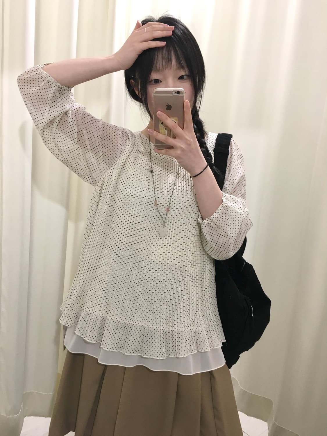 dotdot pleats blouse 상품이미지7