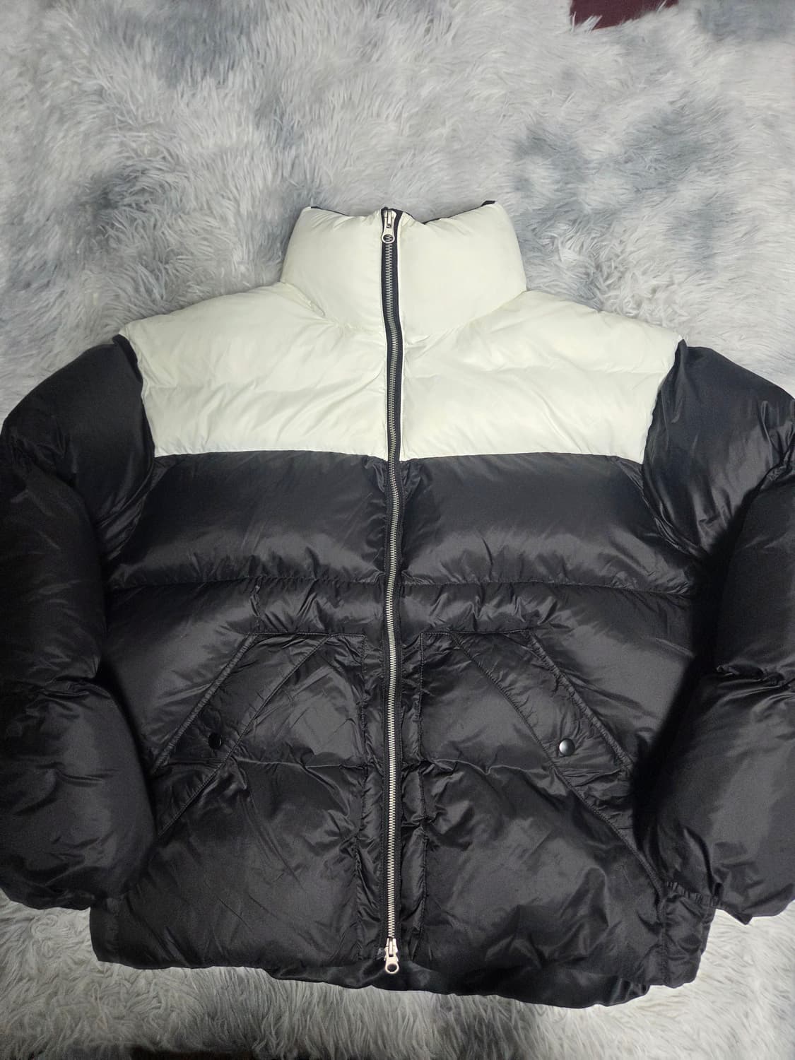 파르티멘토 3M 신슐레이트 블랙/화이트 패딩 점퍼 상품이미지2