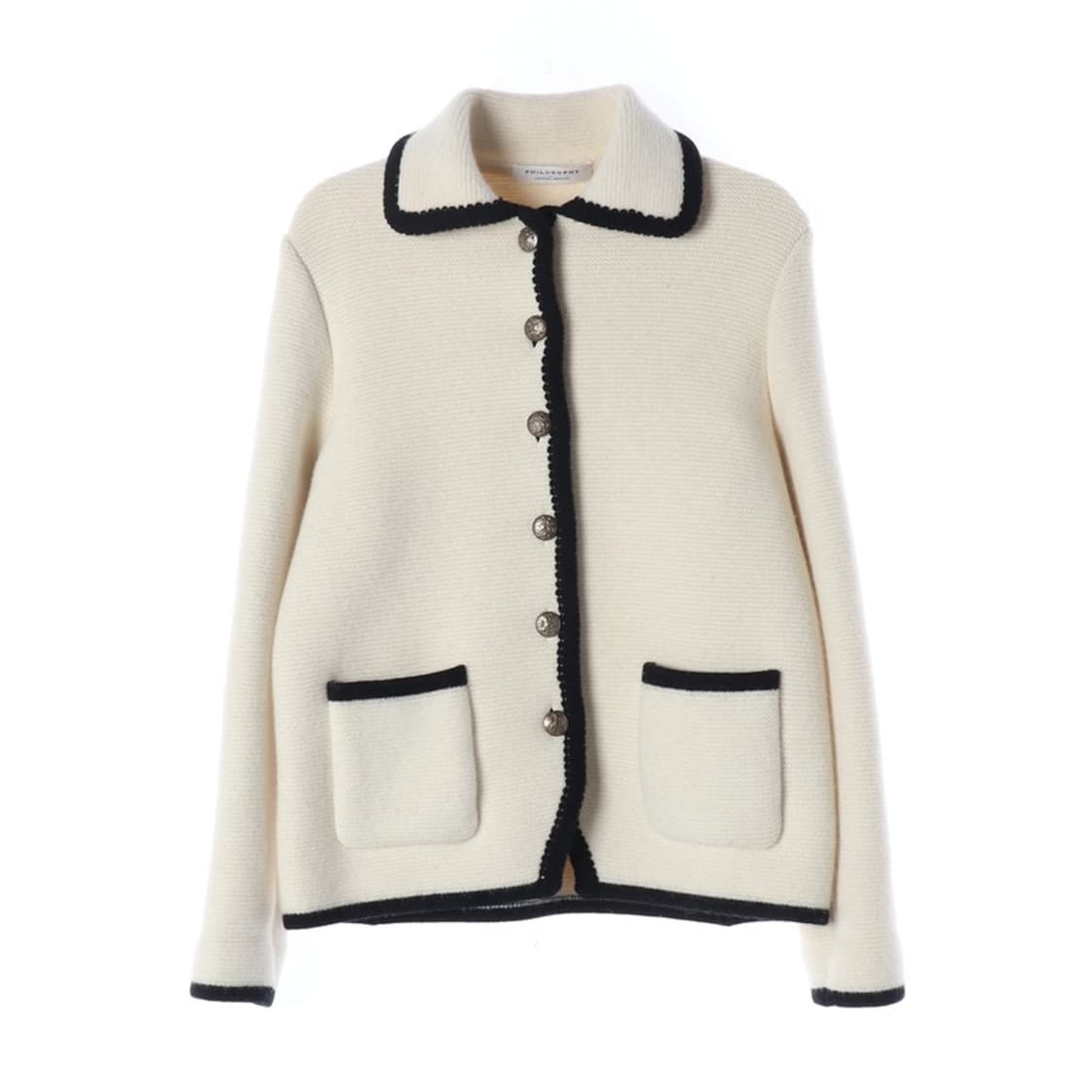 필로소피 디 로렌조 세라피니 배색 울 가디건 88 상품이미지1