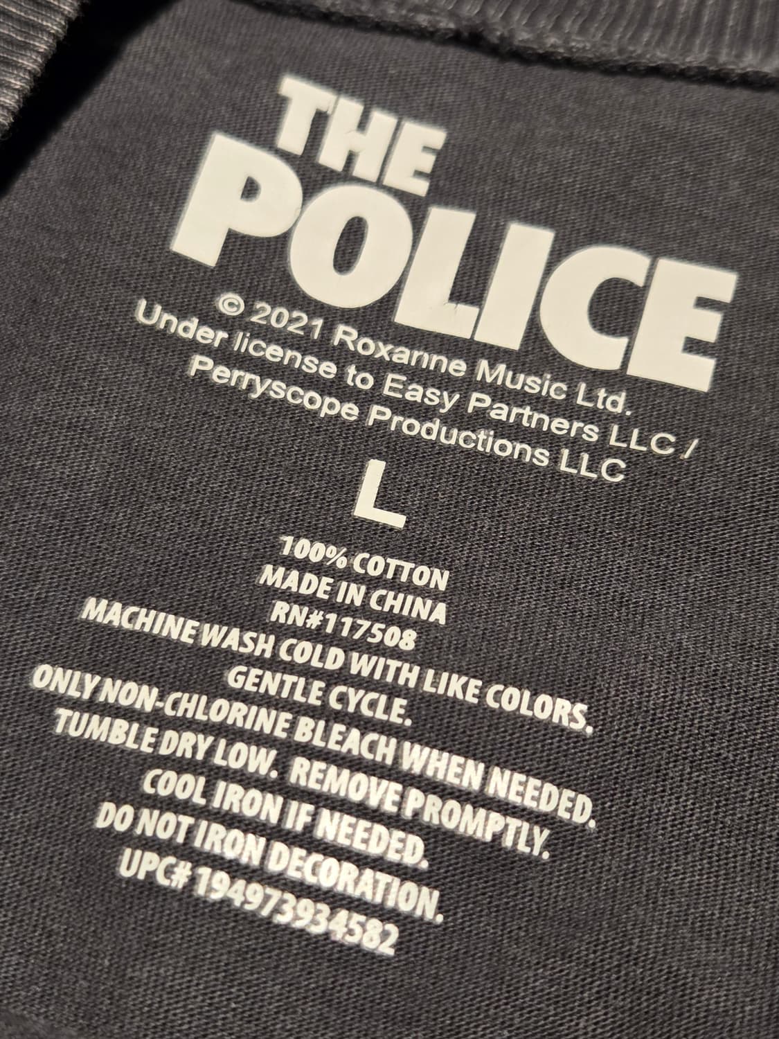 더폴리스 밴드 티셔츠 상품이미지4