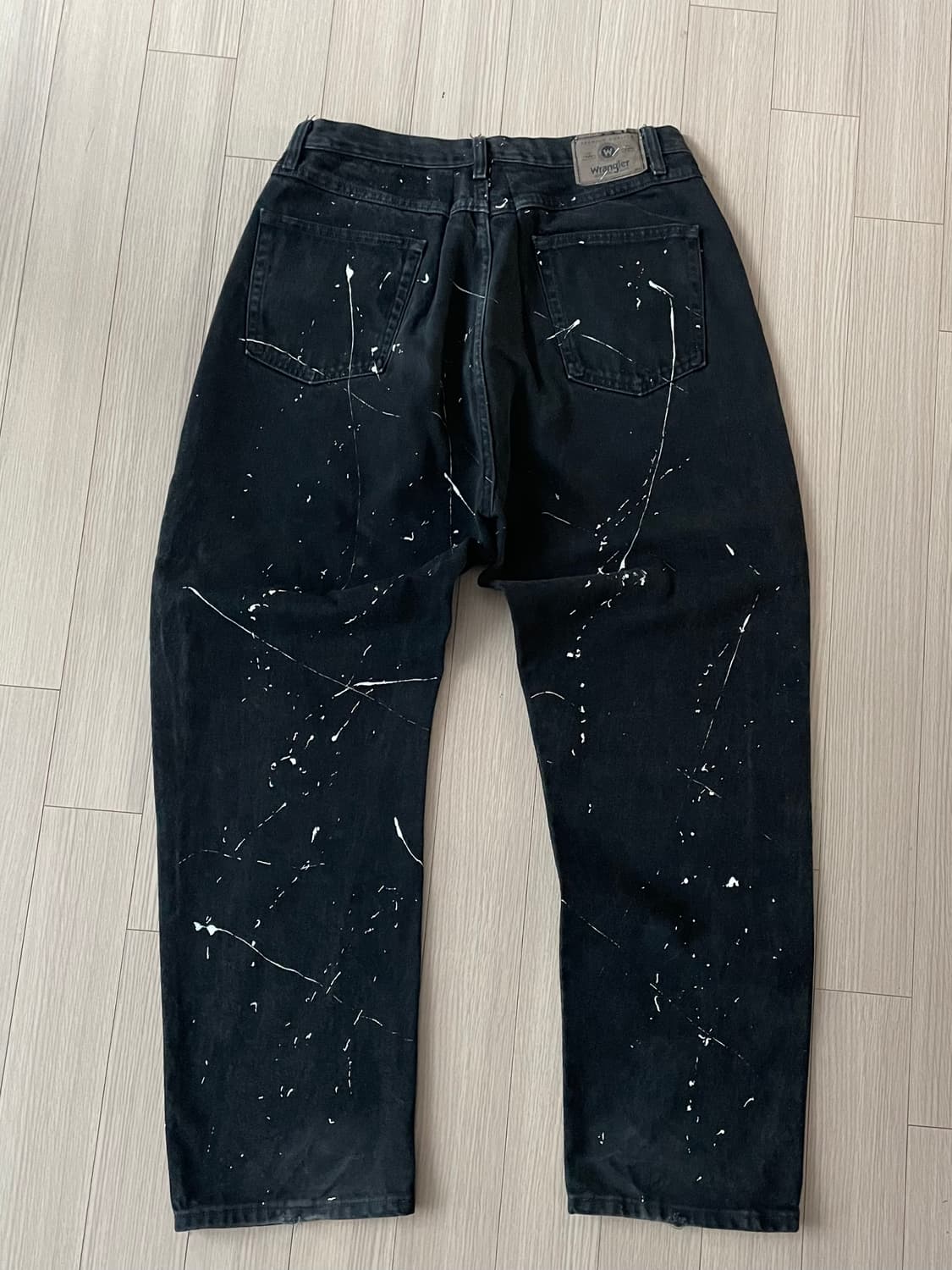 빈티지 랭글러 페인팅 커스텀팬츠 (34) 상품이미지3