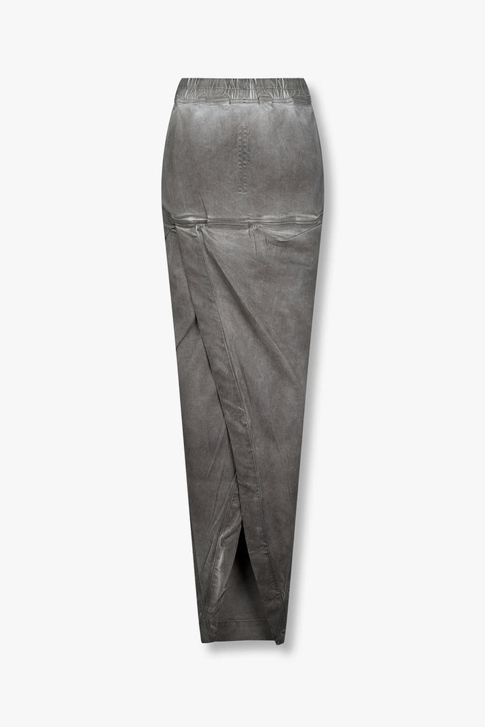 릭오웬스 코티드 풀 온 필러 스커트 (M) 상품이미지3