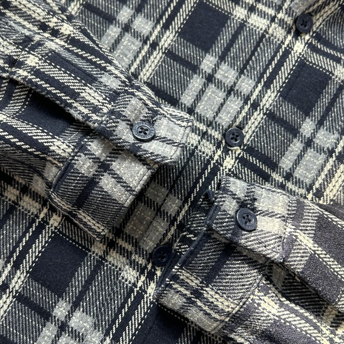 리바이스 체크 패턴 후드 셔츠 상품이미지5