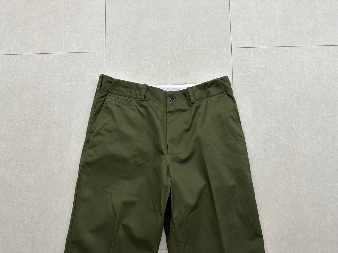 [2] 더패브릭 오피서 치노 올리브  상품이미지4