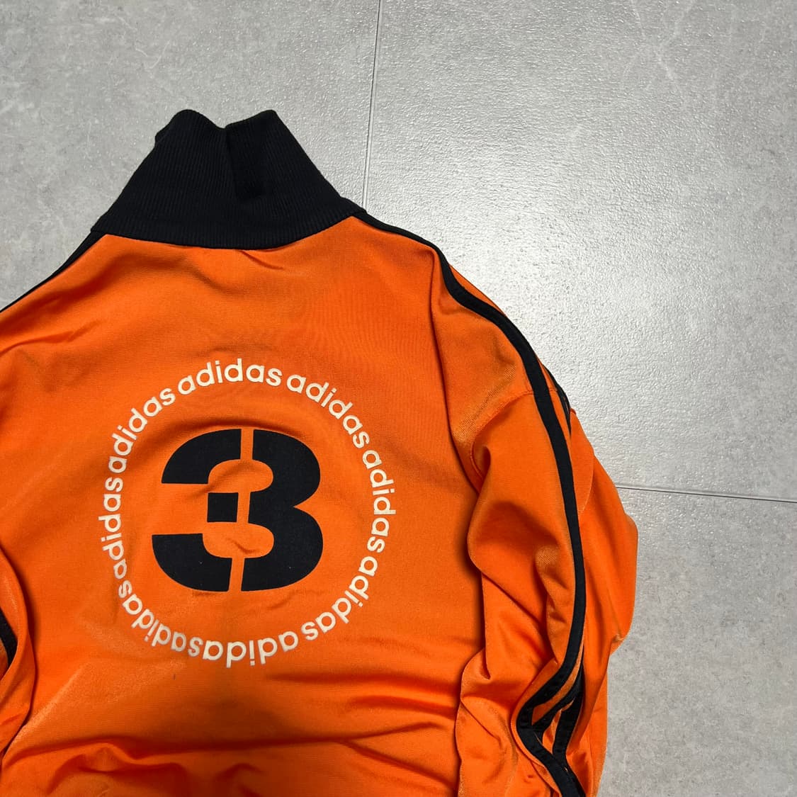 100 아디다스 오렌지 져지 트랙탑 상품이미지3