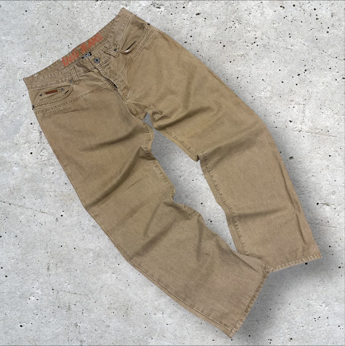 [36] 돌체앤가바나 D&G 베이지 면바지 팬츠 B839 상품이미지2