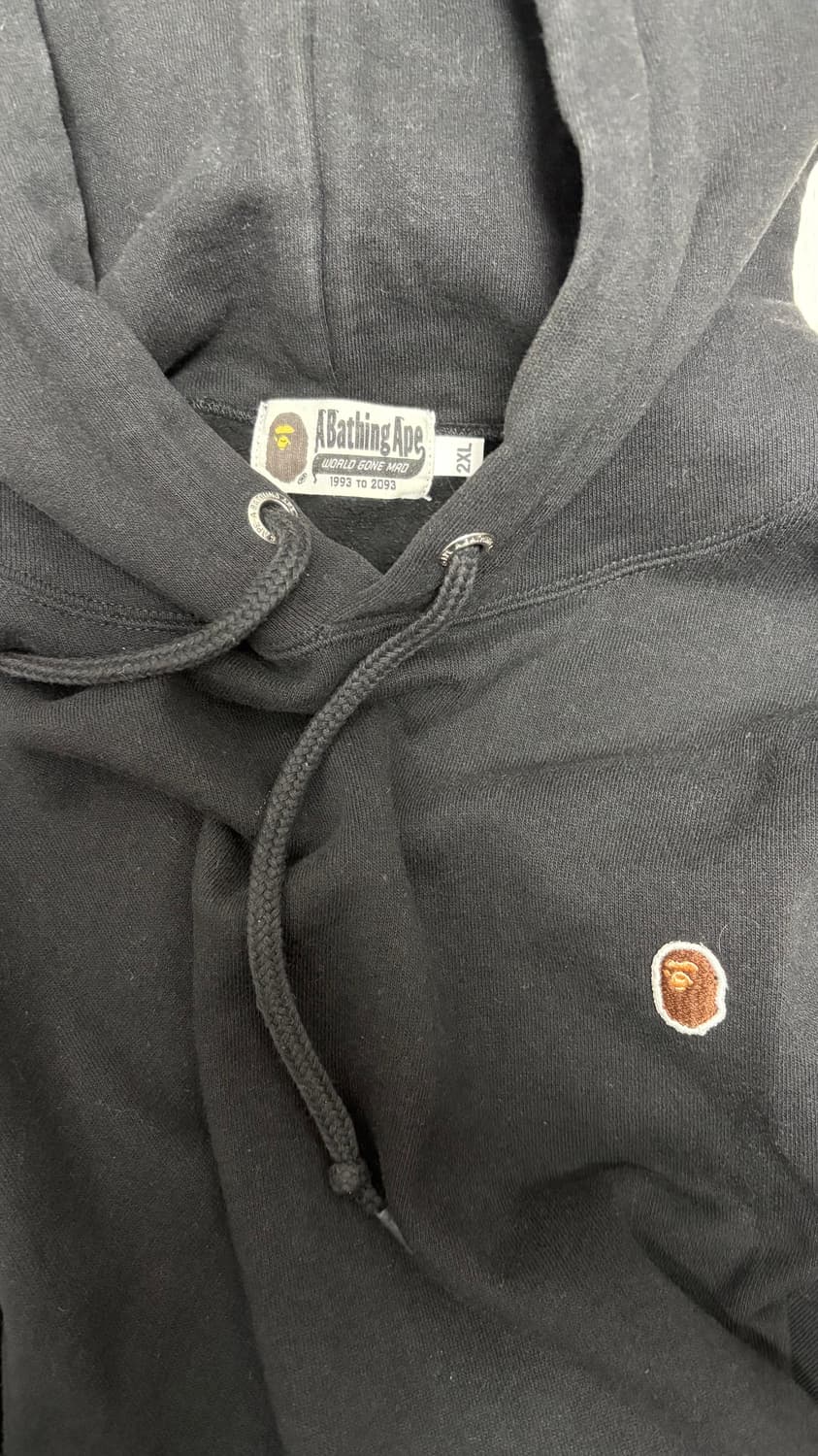 베이프 에이프 헤드 원 포인트 후드 상품이미지3