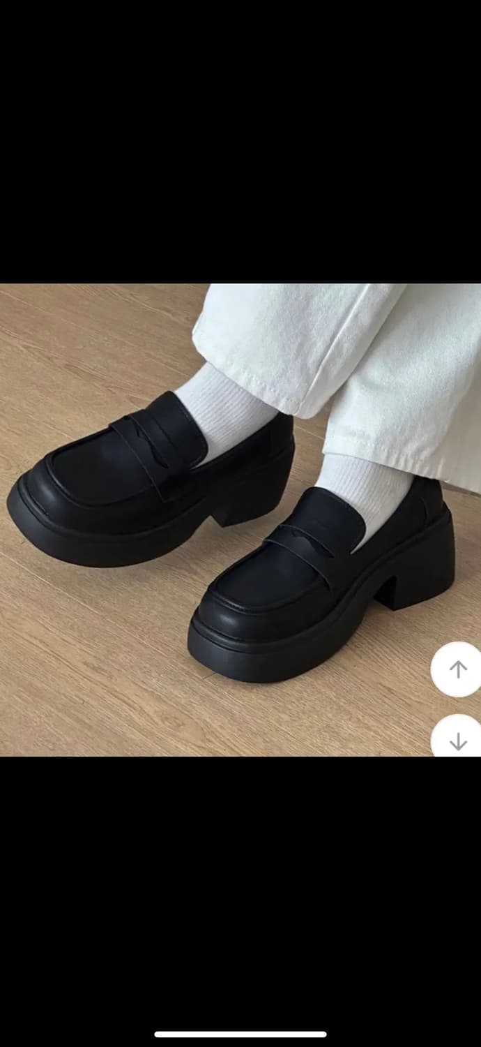 통굽 로퍼 6.5cm 235 상품이미지1