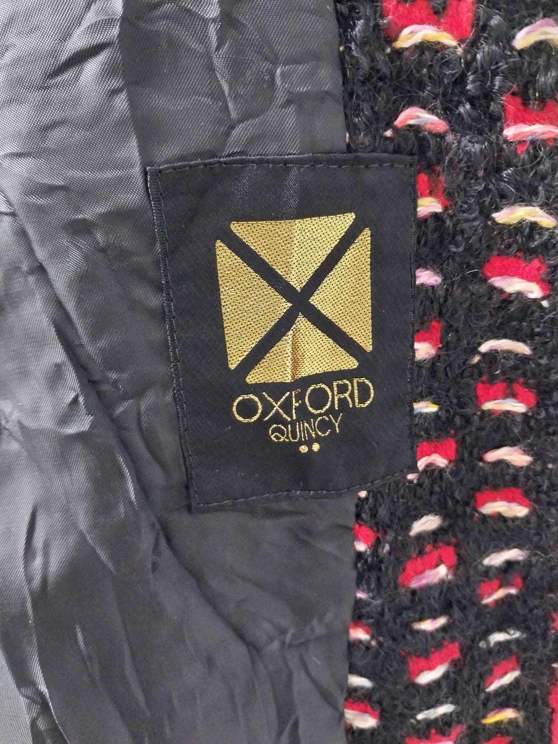 일본 빈티지 옥스포드 여성 자켓 상품이미지5