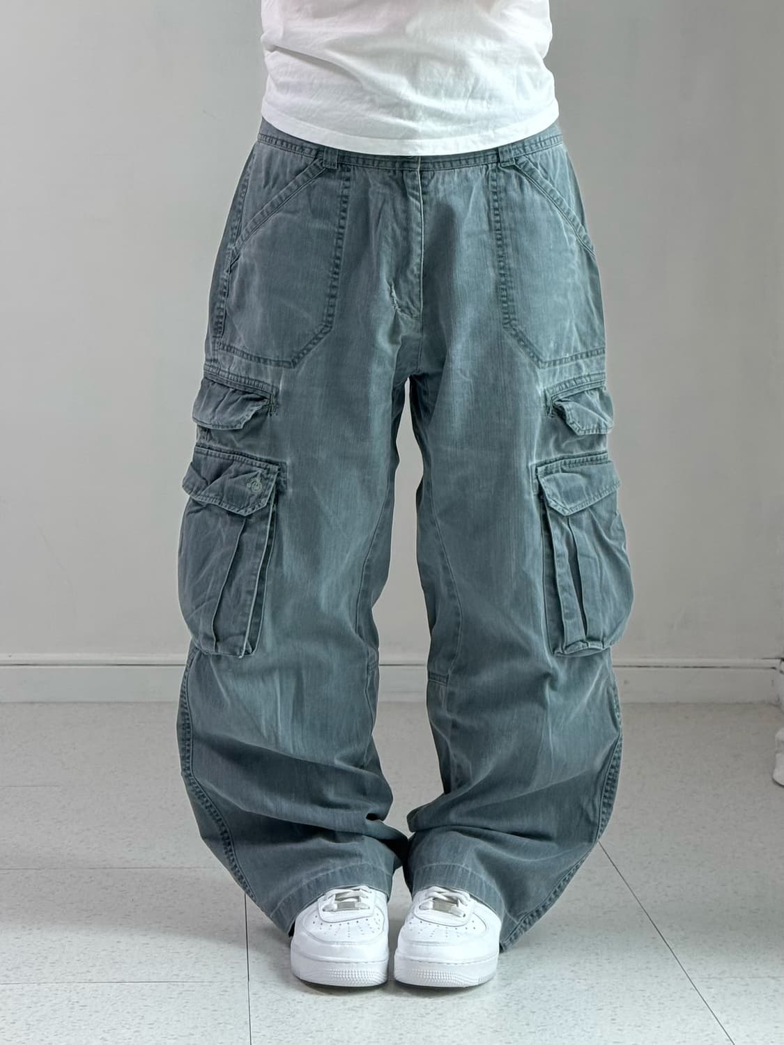 빈폴 블루 데님 카고팬츠 상품이미지1